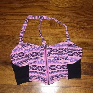 Tribal crop top